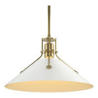 Henry Medium Steel Shade Pendant