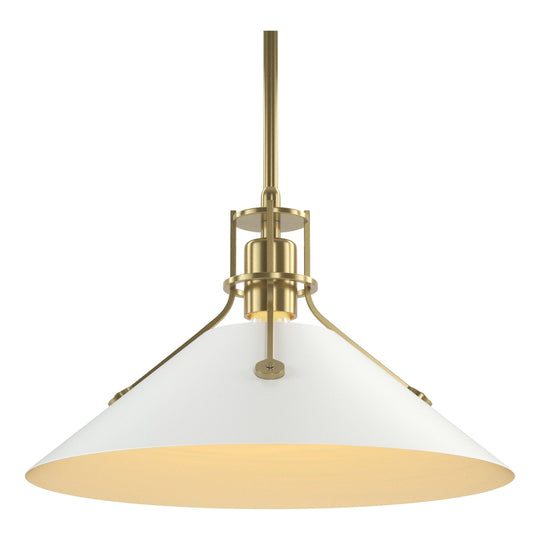 Henry Medium Steel Shade Pendant