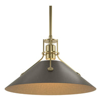 Henry Medium Steel Shade Pendant