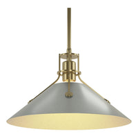 Henry Medium Steel Shade Pendant