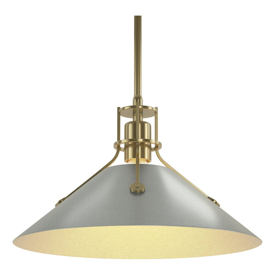 Henry Medium Steel Shade Pendant