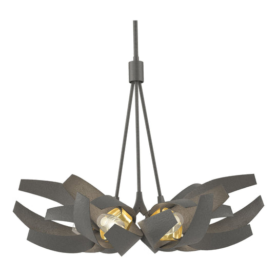 Corona Brass Accent Pendant