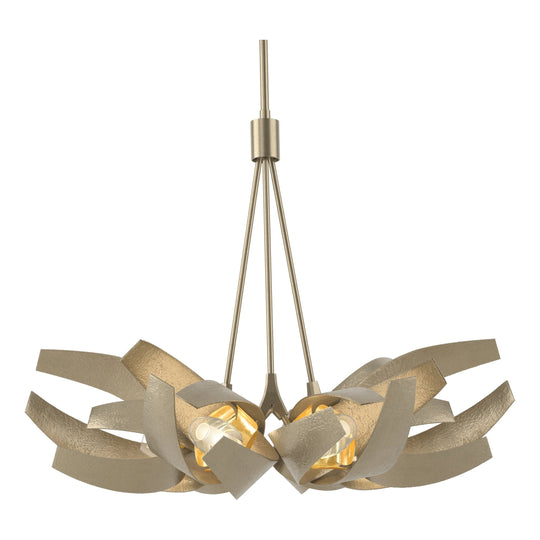 Corona Brass Accent Pendant