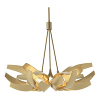Corona Brass Accent Pendant
