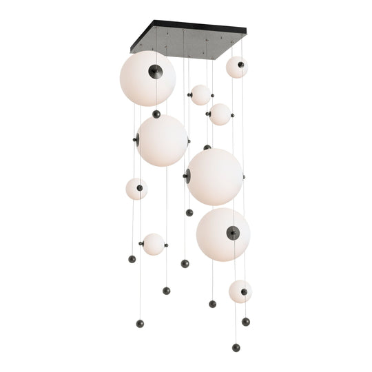 Abacus 10-Light Square LED Pendant