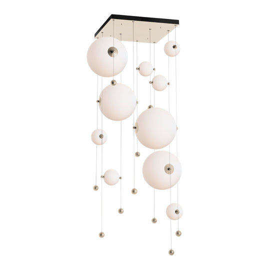Abacus 10-Light Square LED Pendant