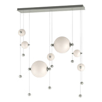 Abacus 7-Light Double Linear LED Pendant