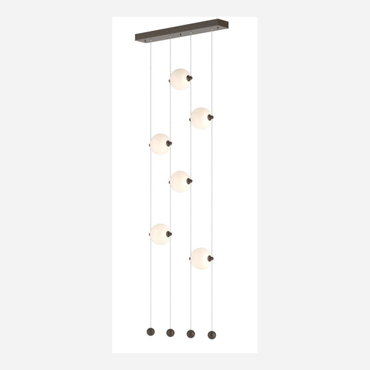 Abacus 6-Light Ceiling-to-Floor LED Pendant