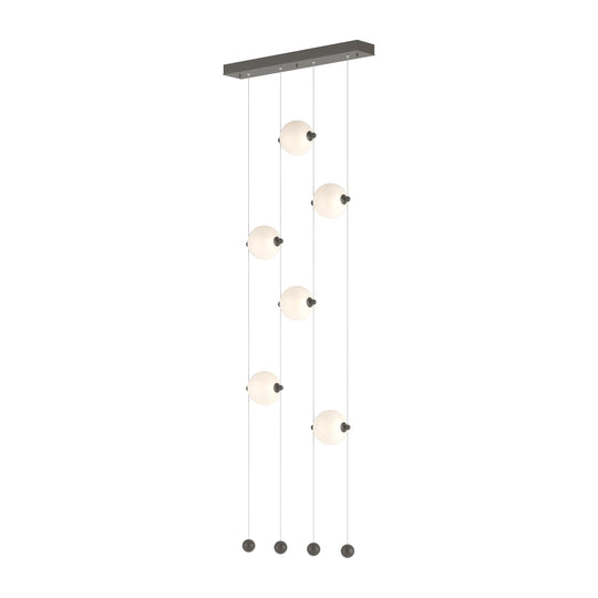 Abacus 6-Light Ceiling-to-Floor LED Pendant