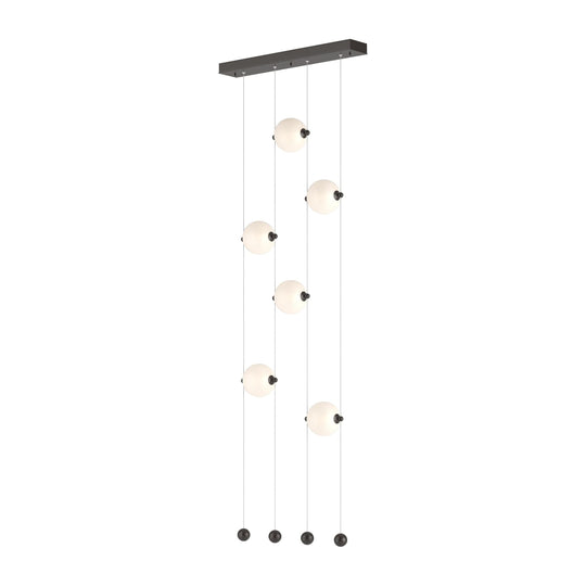 Abacus 6-Light Ceiling-to-Floor LED Pendant