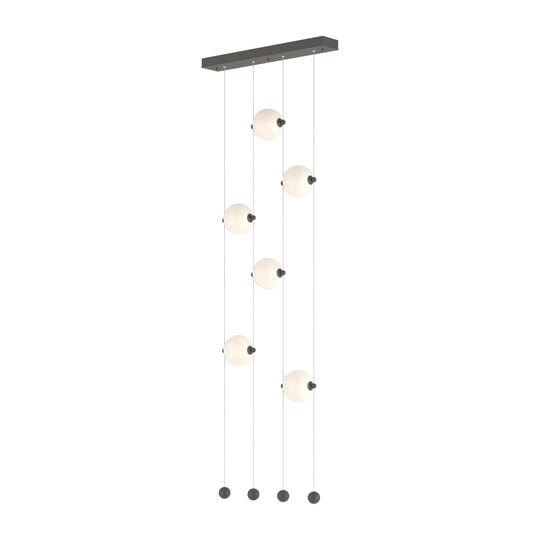 Abacus 6-Light Ceiling-to-Floor LED Pendant