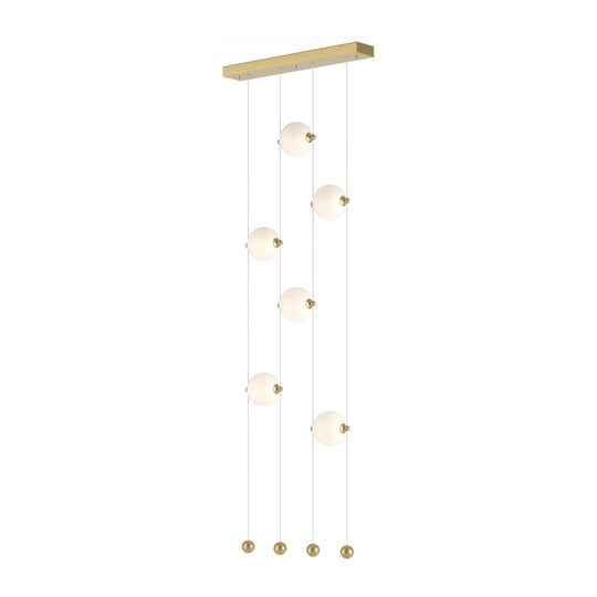 Abacus 6-Light Ceiling-to-Floor LED Pendant