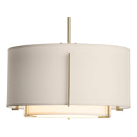 Exos Small Double Shade Pendant
