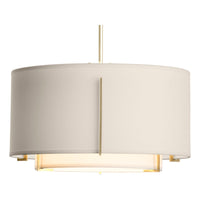 Exos Small Double Shade Pendant