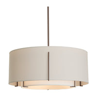 Exos Large Double Shade Pendant