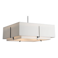 Exos Square Large Double Shade Pendant