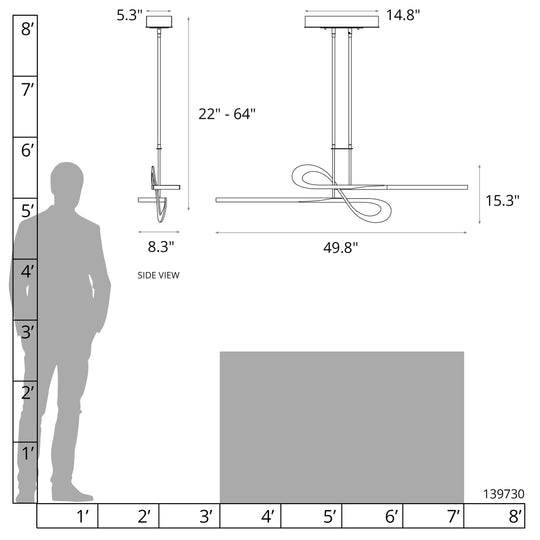 Switchback LED Pendant