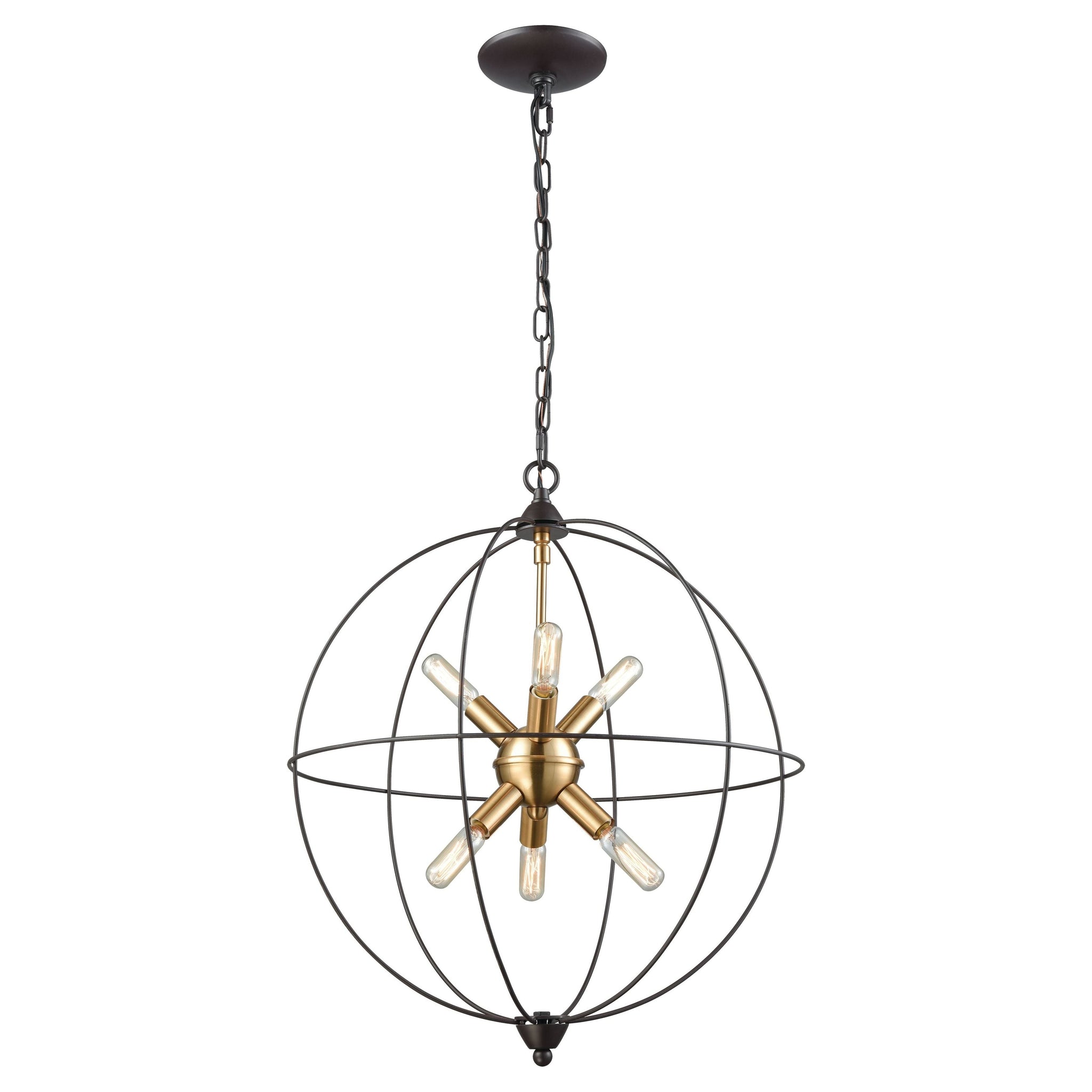 Loftin 19" Wide 6-Light Chandelier