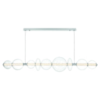 Atomo 74" 9-Light Chandelier