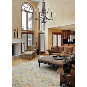 Williamsport 34" Wide 9-Light Chandelier