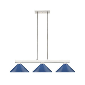 Cobalt 3-Light Billiard Light