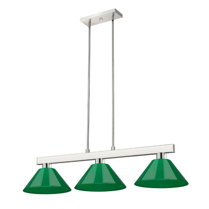 Cobalt 3-Light Billiard Light