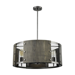 Halstead 24" Wide 6-Light Chandelier