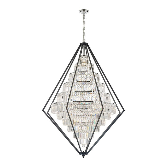Geometric 22-Light Chandelier