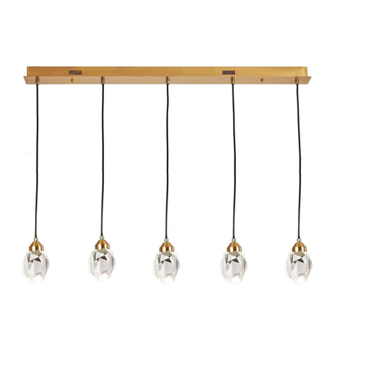 Rock Crystal 5-Light Pendant