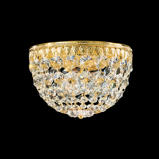 Petit Crystal 3-Light Flush Mount