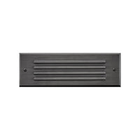 Louvered LED Flush Step Light 12V