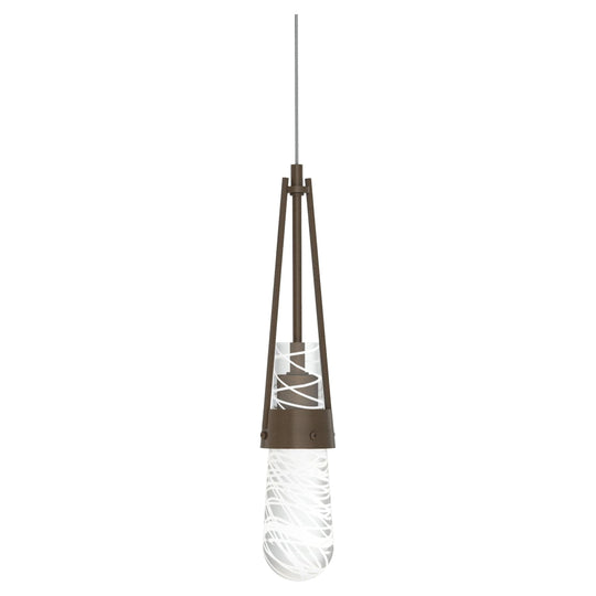 Link Blown Glass Low Voltage Mini Pendant