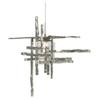 Tura Seeded Glass Low Voltage Mini Pendant