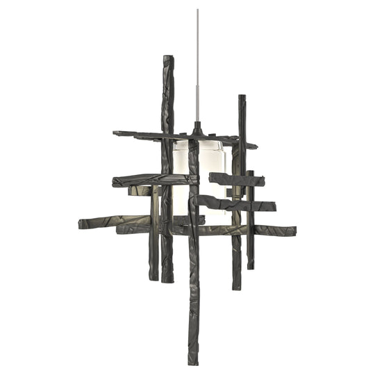 Tura Frosted Glass Low Voltage Mini Pendant