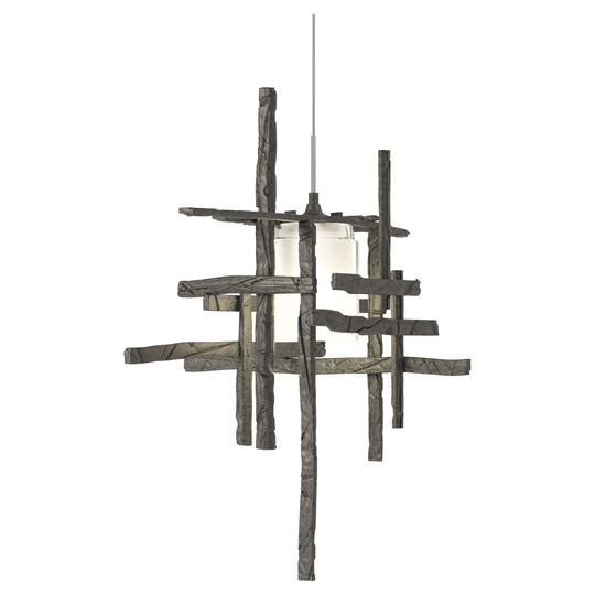 Tura Frosted Glass Low Voltage Mini Pendant
