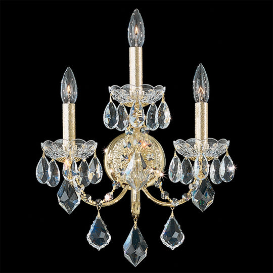 Century 3-Light Wall Sconce