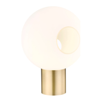 Allegra Glass Metal Uplight