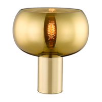 Allegra Glass Metal Uplight