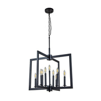 Carbon 9-Light Chandelier