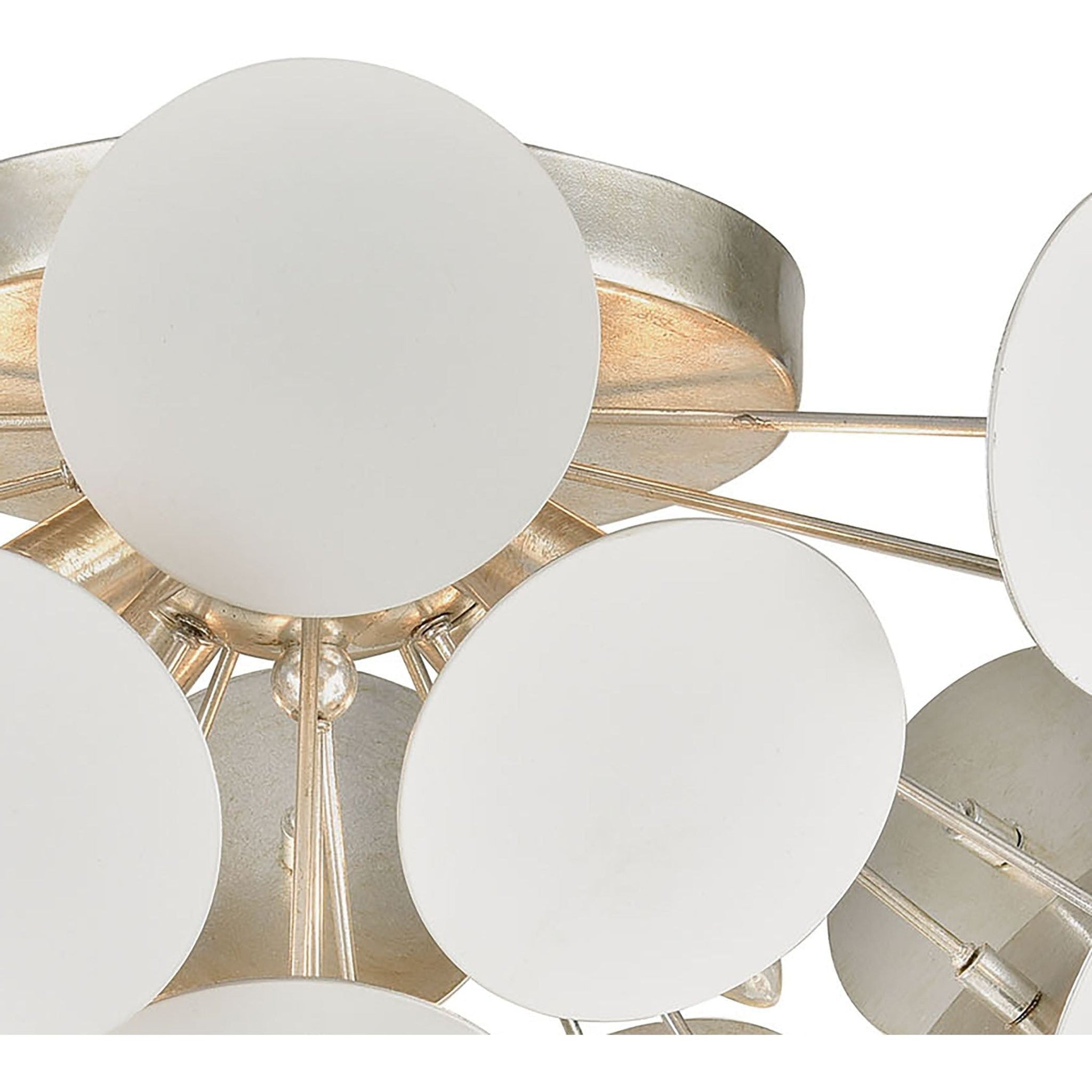 Modish 18" Wide 4-Light Flush Mount