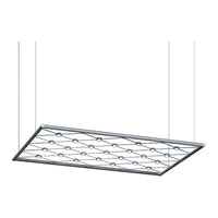 Constellation Galaxy Matrix Small Rectangle LED Pendant