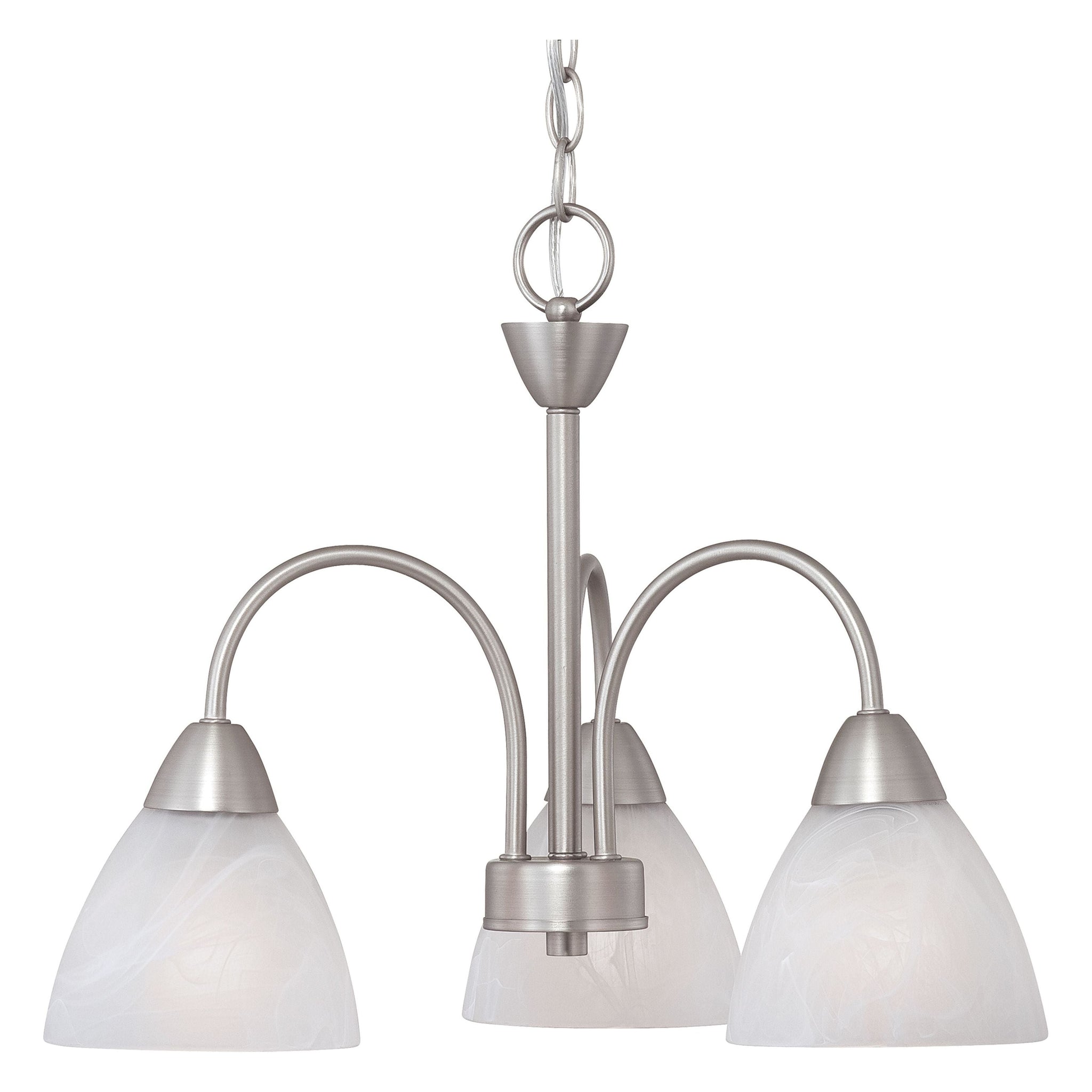 Tia 17.75" Wide 3-Light Chandelier