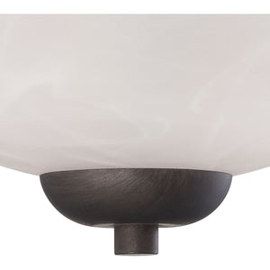 Tia 11.75" Wide 2-Light Semi Flush Mount