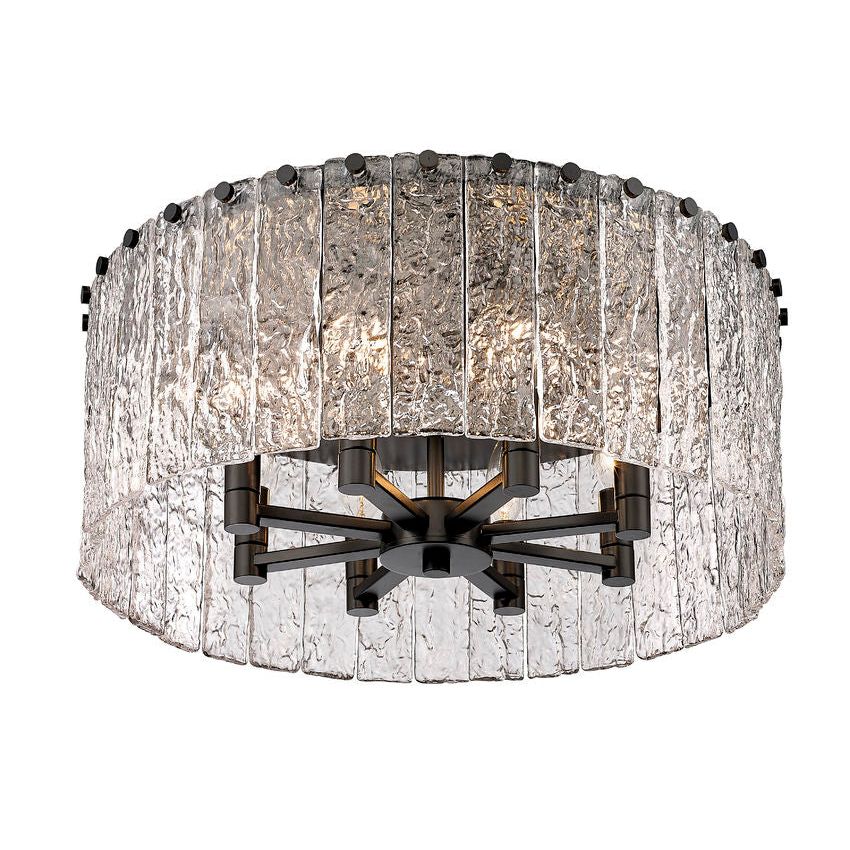 Glacier 8-Light Flush Mount