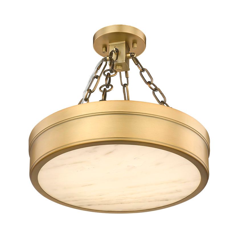 Anders 1-Light Semi Flush