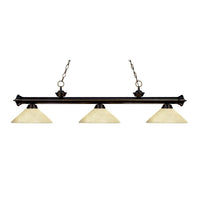 Riviera 3-Light Billiard Light