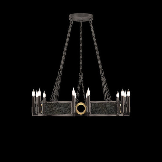Mirage 35.75"W Round Chandelier