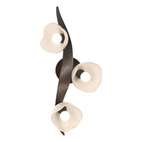 Mika 3-Light Large Sconce/Semi-Flush