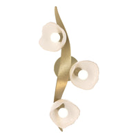 Mika 3-Light Large Sconce/Semi-Flush