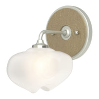 Ume 1-Light Curved Arm Bath Sconce